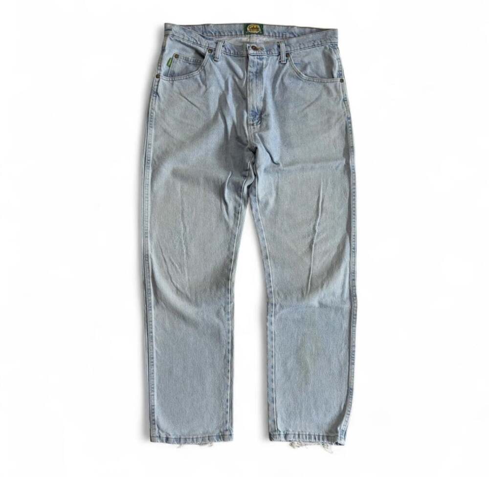 Cabelas Light Wash Denim Jeans Light Blue